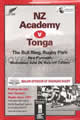 New Zealand Academy Tonga 1998 memorabilia